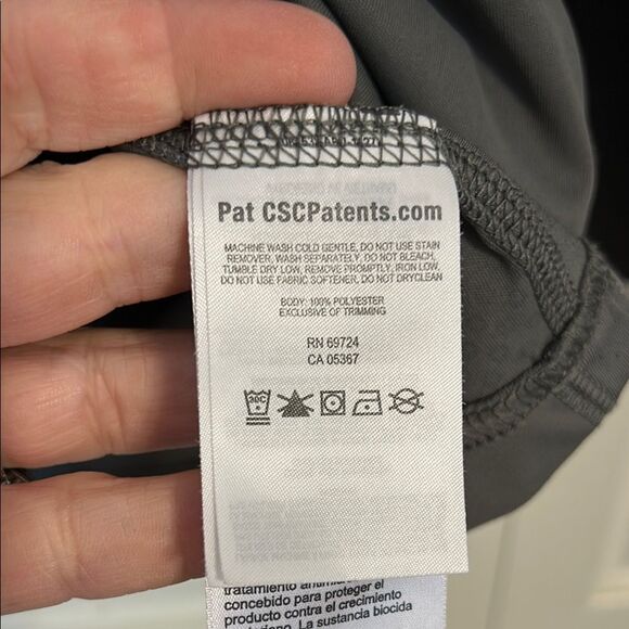 Columbia Large Gray Long Sleeve Fishing Omni Freeze Wicking T-Shirt Cooling - Picture 5 of 10